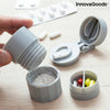 InnovaGoods 5 in 1 Pill Dispenser, Grey