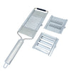 Interchangeable Handheld Grater, Non Slip, Fast Grating, Made From Stainless Steel
